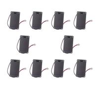 Gvvsjgdbis 10X 9V Piatto Chitarra Pick-up Coperchio della Batteria Scatola di Tenuta della Batteria di Immagazzinaggio per Chitarra Elettrica Accessori Bass