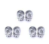 Gvvsjgdbis 12 Pz Rc Auto Metallo Ruote Cerchio per 1/12 Mn D90 D91 D96 D99S Modello Auto Parti di Ricambio Accessori