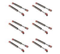 Gvvsjgdbis 12PCS Metallo CVD Albero di Trasmissione 110-140mm per 1/10 RC Rock Crawler Axial SCX10 90046