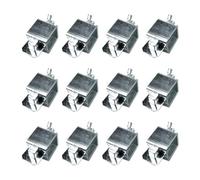 Gvvsjgdbis 12Pcs Saldatura Clip Saldatura Allineamento Locator Saldatura Clip Casa/Industriale/Metallo/Lamiera Saldatura Assistente