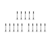 Gvvsjgdbis 15 Pezzi Pennino Universale Disco Trasparente Schermo Capacitivo Penna Touch Sostituzione Punta Disegno Scrittura Punta Matita Testa