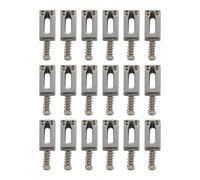 Gvvsjgdbis 18 Pezzi Set Piatto di Ponte di Chitarra Elettrica per Sostituzione Chitarra Strat Tele