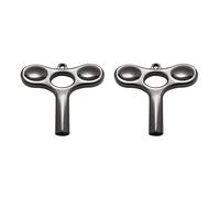 Gvvsjgdbis 2 chiavi a a chiave a vite quadrata chiave a con movimento continuo velocità pulsante universale chiave