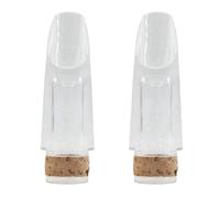 Gvvsjgdbis 2 punte per clarinetto chiave B ABS punta trasparente punta di clarinetto accessori per strumenti a