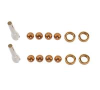 Gvvsjgdbis 2 Set 2C 3C 2B 3B Bocchino per in Placcato un Adattatore Multi-Uso a T Becco Professionale Laccato Dorato