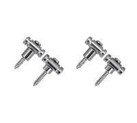 Gvvsjgdbis 2 supporti per fibbia per chitarra elettrica con per guide per albero accessori per chitarra