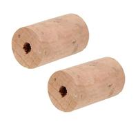 Gvvsjgdbis 2 x Flauto Tappi Flauto Testa Guarnizione Sughero per Accessori Flauto Strumento Musicale