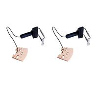 Gvvsjgdbis 2 x Pick-Up per organo elettronico di violino suono acustico istantaneo - Posizionamento regolabile facile da montare CV-13
