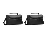 Gvvsjgdbis 2 x Strumento Fibra Ottica Strumento di Rete Vuoto Borsa Vuota Portatile per Strumento Fibra Ottica Universale, Nero