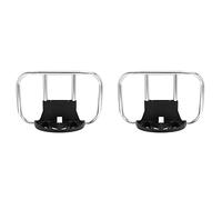 Gvvsjgdbis 2 X Universal Alloy Bike Frame Bascket Bag Frame per Front Carrier Accessori Bicicletta