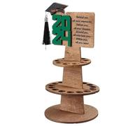 Gvvsjgdbis 2024 Torta di congratulazione per laurea, regalo di laurea, torta B