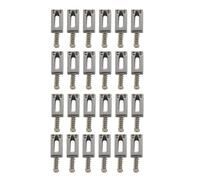 Gvvsjgdbis 24 Pezzi Set Piatto di Ponte di Chitarra Elettrica per Sostituzione Chitarra Strat Tele