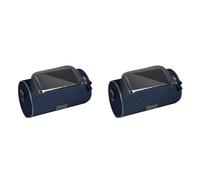 Gvvsjgdbis 2X Bike Front Frame Bag Impermeabile Bike Phone Holder Bicycle Storage Bag con 6 Pollice Trasparente Pouch B