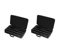 Gvvsjgdbis 2X Borsa Pedaliere Effetto Chitarra, Custodia a Pedaliere Chitarra, Borsa per il trasporto di Custodia a Pedaliera, Borsa Imbottita per Parti di Chitarra