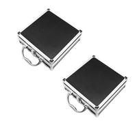 Gvvsjgdbis 2X In Lega di Alluminio Toolbox Accessori Scatola di Immagazzinaggio Pratica In Alluminio Piccola Cassetta Degli Attrezzi Scatola Di