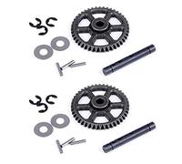 Gvvsjgdbis 2X Middle Drive Gear Set Fit per 1/8 Xl Flux Rovan Brushless Truck Torland Rc Ricambi Auto