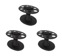 Gvvsjgdbis 3 supporti rotondi per per capelli, supporto per pettine, per acconciature, parrucchieri