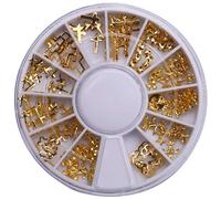 Gvvsjgdbis 3D Hollow Nail Art Decoration Forme Miste Geometria Suggerimenti D' Diy Nail Art Strumenti Moda Decorazione Unghie Xy- 09