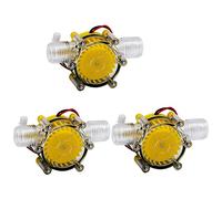 Gvvsjgdbis 3X 10W Pompa di flusso d'acqua Mini Hydro Generatore Turbina Flusso Conversione Idraulica 80V