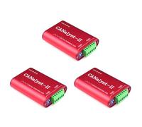 Gvvsjgdbis 3X CAN Analyzer CANOpen J1939 USBCAN-2II Convertitore compatibile con ZLG USB a CAN USBalyst-II