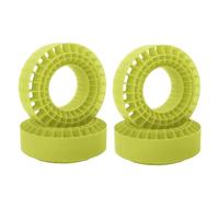 Gvvsjgdbis 4 inserti in gomma siliconica, pneumatici in schiuma, adatti per pneumatici da 1,9, schiuma da 108 mm, adatto per accessori auto 1/10 RC crawler - verde