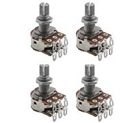 Gvvsjgdbis 4 Pezzi Serie MN500K Potenziometro Bilanciamento a Doppia Miscelazione (POT) Interruttore di Controllo del Tono del Volume Chitarra