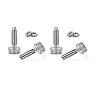 Gvvsjgdbis 4 Pz Molla Retrattile A Mano In Acciaio Inox Bloccare Perni di Liquidazione Tipo M6 per Rotolare La Cassetta degli Strumenti