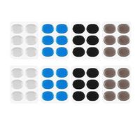 Gvvsjgdbis 48 Pezzi Serie Tamponi Ammortizzatori In Silicone, Drum Snare Mute Pad Ammortizzatore Morbido Tamponi In Gel Adatto per Batteria Controllo Tono