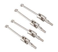 Gvvsjgdbis 4X per 1/10 Parti Aggiornamento 122015 Alluminio Universale Drive Joint Albero per 94122/94101/94102 RC Ricambi Auto