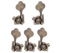 Gvvsjgdbis 5 Pezzi Chitarra Vintage Open Bass Chitarra Tuning Key Pegs Medicinali Medici 2L3R per 5 Corde Bass