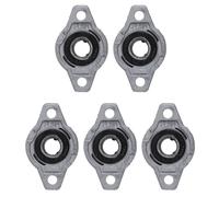 Gvvsjgdbis 5 x FL001 lega di 12 mm cuscinetto A flangia