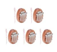 Gvvsjgdbis 5X 8 Mini Kalimba squisito dito pollice pianoforte marimba musicale buon accessorio ciondolo regalo
