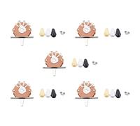 Gvvsjgdbis 5X Selettore Interruttore Leva A 5 Vie Nero per FD Sostituzione Parti di Chitarra Elettrica