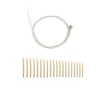 Gvvsjgdbis 6 corde in acciaio calibro 150XL da 0,009 pollici e 20 pezzi per chitarra acustica classica in rame, 20 per tastiera da 2,0 mm