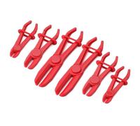 Gvvsjgdbis 6 Pezzi Morsetti di Morsetto del Tubo, Morsetti di Serraggio, Set di Morsetti di Guida per Tubi Flessibili, Tubi del Carburante, Tubi del Gas, Tubi del Freno