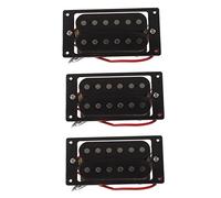 Gvvsjgdbis 6 pezzi nero doppio avvolgimento bobina elettrica chitarra pick-up + vite telaio