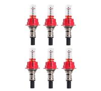 Gvvsjgdbis 6 Pz Flussometro Collettore di Riscaldamento a Pavimento, Regolatore di Monitoraggio del Flusso Visuale per Sistemi di Riscaldamento a Pavimento (1/2)