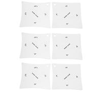 Gvvsjgdbis 6 Pz Indicatore Raggio Dado per Tasto Chitarra Strumento di Misura In Acciaio