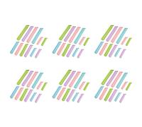 Gvvsjgdbis 72 clip sigillanti in plastica per alimenti, snack, sacchetti sigillanti, morsetti S, M, L