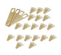 Gvvsjgdbis 8 pezzi chitarra collo piatto chitarra chitarra sostituzione sostituzione sostituzione collo collo shim guarnizione accessori (golden)