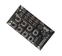 Gvvsjgdbis 8 Way Rotary Knob Servo Driver Controller Board Protezione da sovracorrente Servo Tester per DIY Robot Braccio Parte