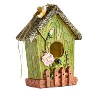 Gvvsjgdbis Casetta per uccelli da appendere, decorazione da giardino, di , adatto per albero appeso cortile layout artigianale A