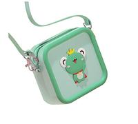 Gvvsjgdbis Chidren'S Camera Storage Bag Satchel Cartoon -Body Bag Fashion Coin Purse per Toddler Mini Camera Bag, C, Come illustrato, frog