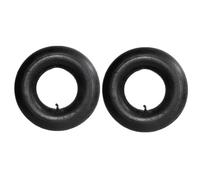 Gvvsjgdbis Confezione da 2 camere d'aria da 15 x 6,00-6 per tosaerba, con stelo curvo per tosaerba, cortile, carriole, ATV