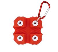 Gvvsjgdbis Estrattore ergonomico in silicone per rimuovere gli ostacoli, con pulsanti appesi, colore rosso
