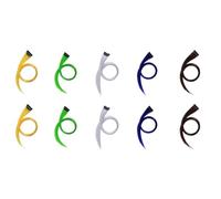 Gvvsjgdbis Fermaglio per capelli con , multicolore, lungo, liscio, ritagliabile, per capelli sintetici, 3,2 x 55 cm