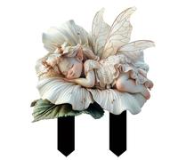 Gvvsjgdbis Fioriera in acrilico con fiore di , decorazione per vaso di fiori e luce solare