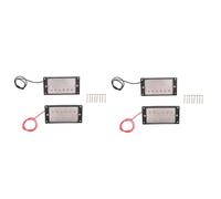 Gvvsjgdbis Humbucker Mini doppio avvolgimento medio + ponte compatibile con lo stile LP parti di chitarra elettrica Kit di ricambio per parti di ricambio per chitarre
