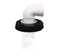 Gvvsjgdbis IBC Cover Filtro 165 mm 90 ° Ton Cover con Nylon Lavabile IBC Serbatoio Filtro da montare su IBC Container Rainwater Tank
