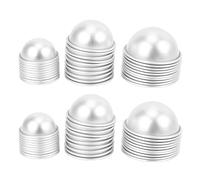 Gvvsjgdbis Kit di 60 stampi, 15 set di 3 stampi e vasca da bagno per fai da te